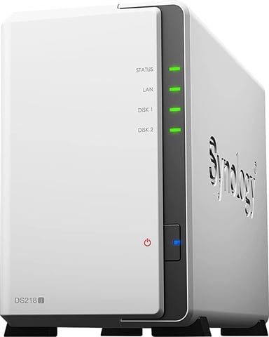 Synology Disk Station DS218j NAS Enclosure (Diskless)